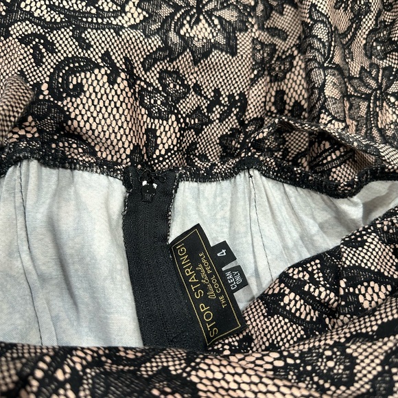 Stop Staring Lace Print Jennifer Swing Dress - Picture 7 of 11